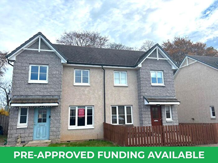 3 Bedroom Semi Detached House For Sale In Beechcroft Gardens, Insch, Aberdeenshire, AB52