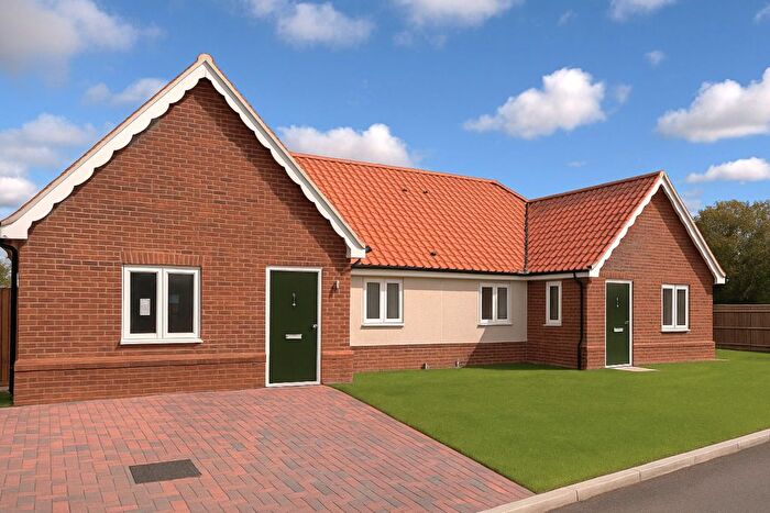 2 Bedroom Semi Detached Bungalow For Sale In Brook View, Fressingfield, Eye, IP21