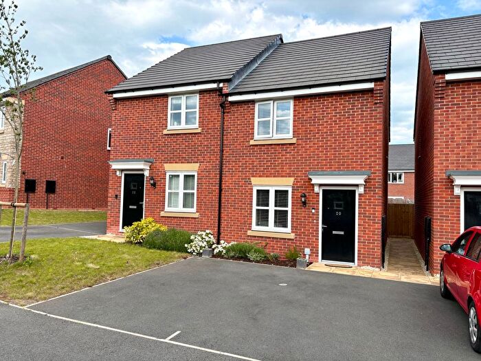 2 Bedroom Semi-Detached House For Sale In Inglesant Close, Quorn, Leicester, LE12