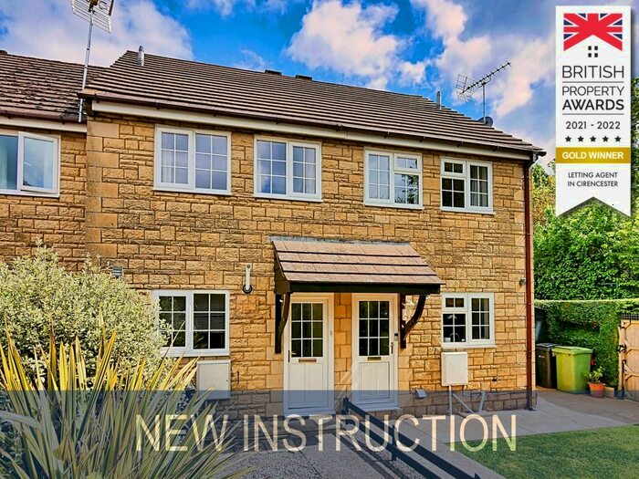 2 Bedroom Terraced House To Rent In Oak Way, South Cerney, Cirencester, GL7