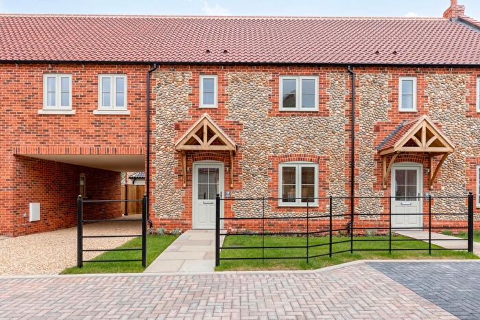2 Bedroom Semi-Detached House For Sale In Ready To Move Into - Charming Brick And Flint New Home In Holt, NR25