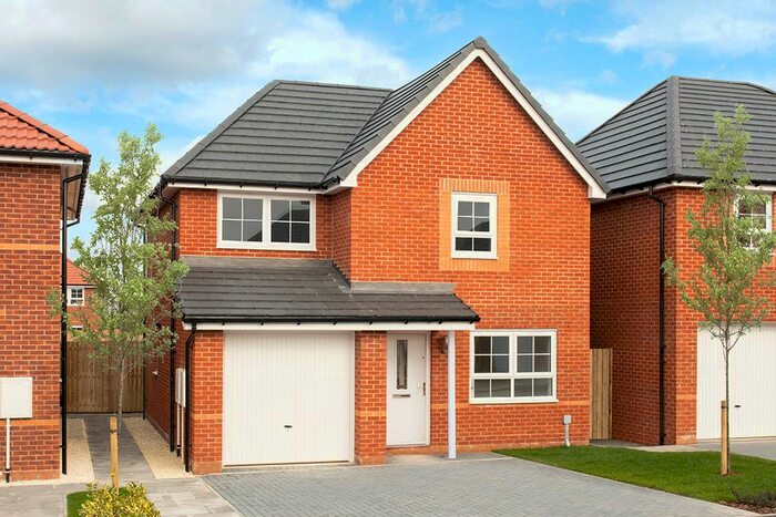 3 Bedroom Detached House For Sale In "Denby" At Chestnut Road, Langold, Worksop, S81
