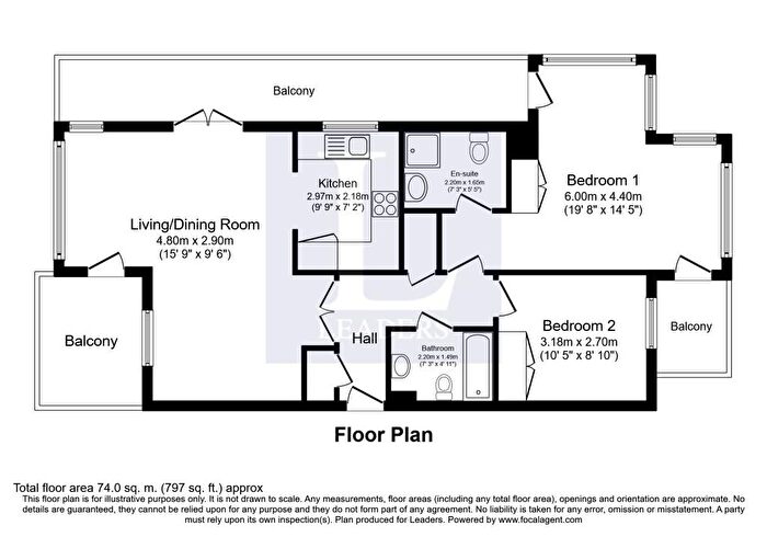 2 Bedroom Apartment To Rent In Charter House, Ocean Village, SO14