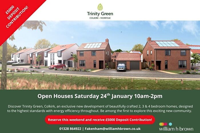 3 Bedroom Semi-detached House For Sale In Whissonsett Road, Colkirk, Fakenham, NR21