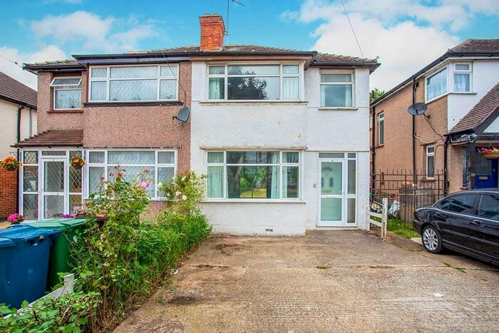 3 Bedroom Semi-Detached House To Rent In Tintern Way, Harrow, Middlesex, HA2