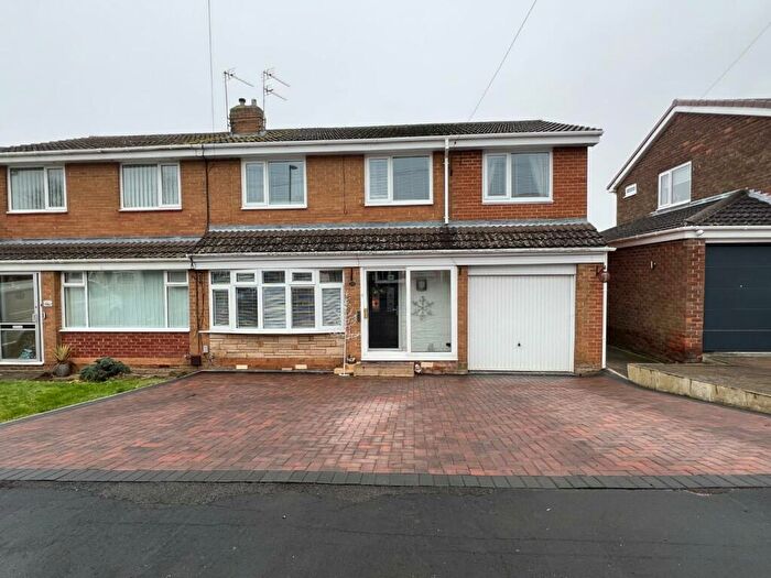 4 Bedroom Semi-Detached House For Sale In Ullswater Avenue, West Auckland, Bishop Auckland, DL14