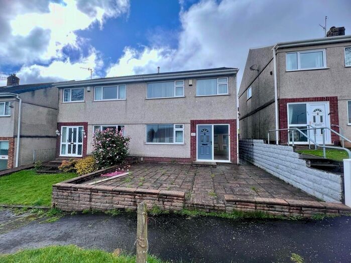 3 Bedroom Semi-Detached House To Rent In Llangyfelach Road, Treboeth, Swansea, SA5