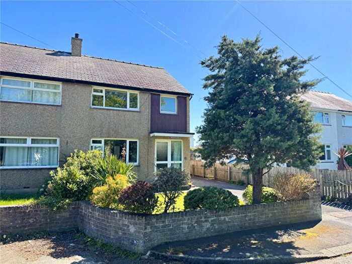 3 Bedroom Semi Detached House For Sale In Y Rhos, Bangor, Gwynedd, LL57