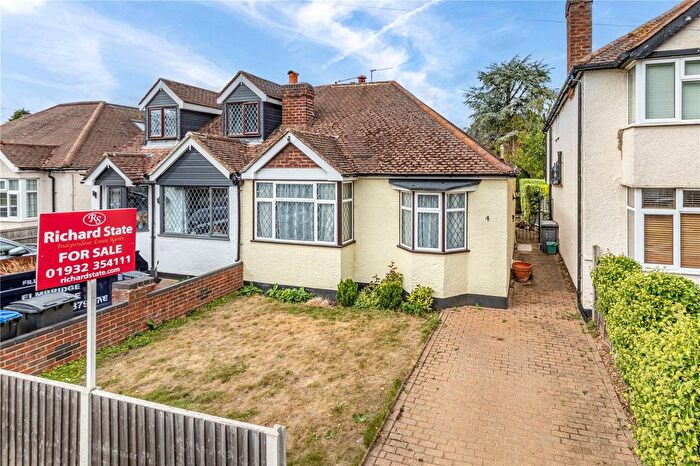 2 Bedroom Bungalow For Sale In Florence Avenue, New Haw, Addlestone, Surrey, KT15