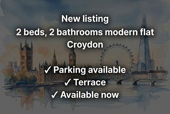 2 Bedroom Flat To Rent In Tavistock Road, Croydon, CR0