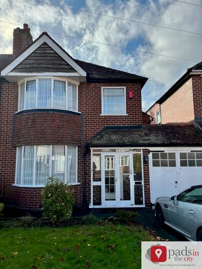 3 Bedroom Semi-Detached House To Rent In Sandgate Road, Hall Green, Birmingham, B28