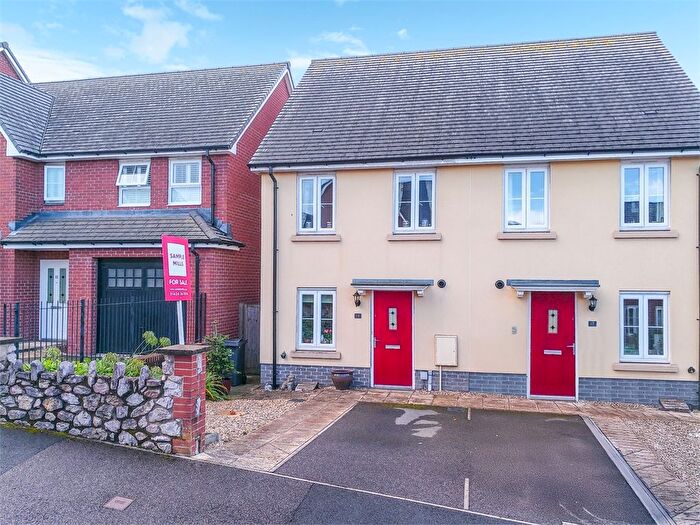 2 Bedroom Semi-Detached House For Sale In Hockmore Drive, Newton Abbot, Devon., TQ12