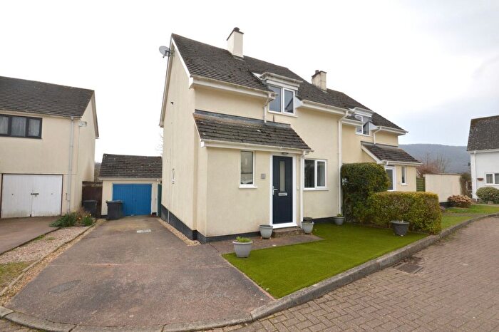 2 Bedroom Semi-Detached House For Sale In Brownings Mead, Dunsford, Exeter, Devon, EX6