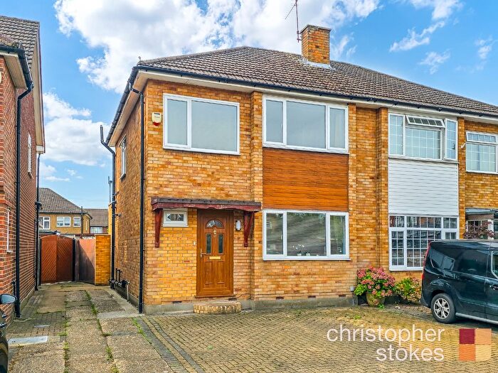3 Bedroom Semi-Detached House For Sale In Ashdown Crescent, Cheshunt, Hertfordshire, EN8
