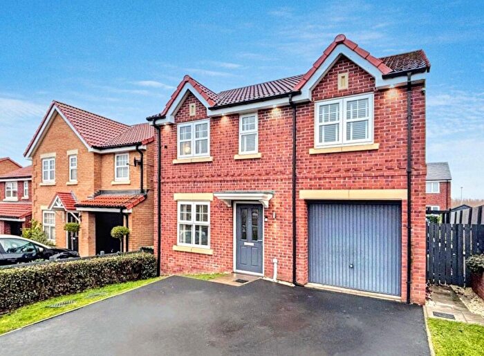 4 Bedroom Detached House For Sale In Hogarth Close, Ushaw Moor, Durham, Durham, DH7