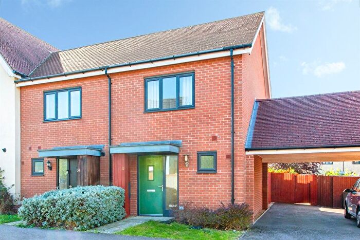 2 Bedroom End Of Terrace House For Sale In Firefly Road, Upper Cambourne, Cambridge, CB23