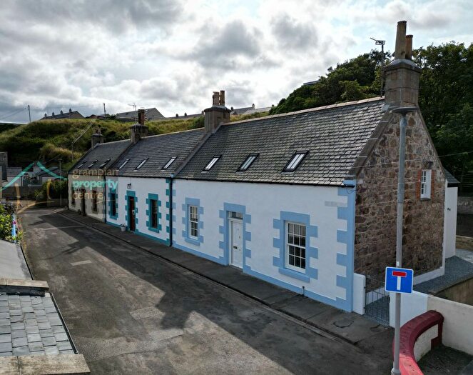 3 Bedroom End Of Terrace House For Sale In Chapel Street, Findochty, Buckie, Banffshire, AB56