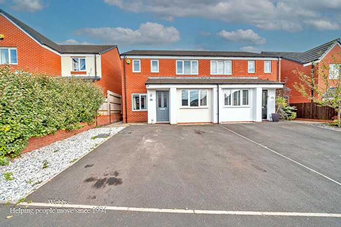 3 Bedroom Semi-detached House For Sale In Winding House Drive, Hednesford, Cannock, WS12