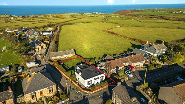 2 Bedroom Detached Bungalow For Sale In Portherras Cross, Pendeen, Penzance, Cornwall, TR19