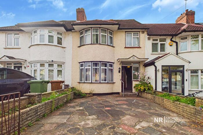 3 Bedroom Terraced House For Sale In Walton Avenue, North Cheam, Surrey., SM3