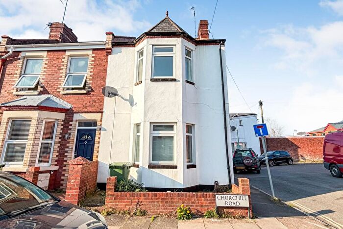 3 Bedroom End Of Terrace House For Sale In Churchill Road, St Thomas, Exeter, Devon, EX2