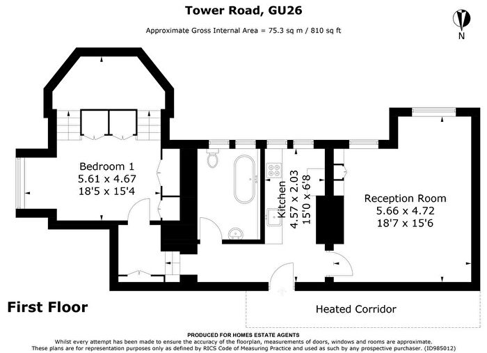 1 Bedroom Flat To Rent In Tower Road, Hindhead, GU26