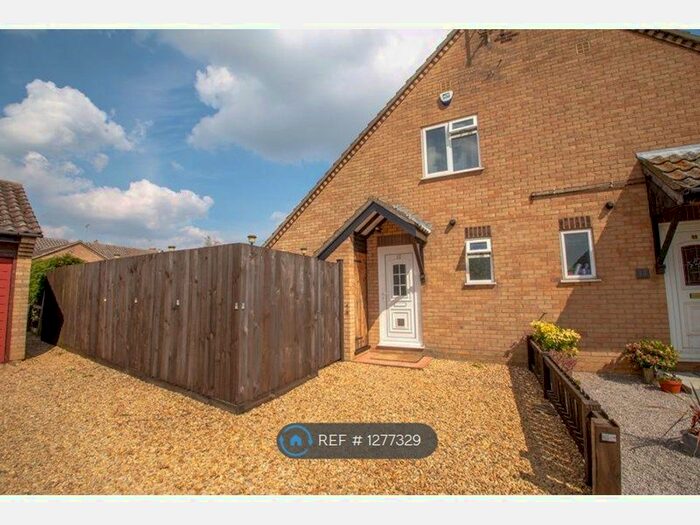 1 Bedroom End Of Terrace House To Rent In Delapre Court, Eye, Peterborough PE6