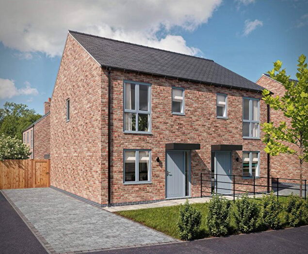 2 Bedroom Semi-Detached House For Sale In Kestrel Close, Market Rasen, LN8