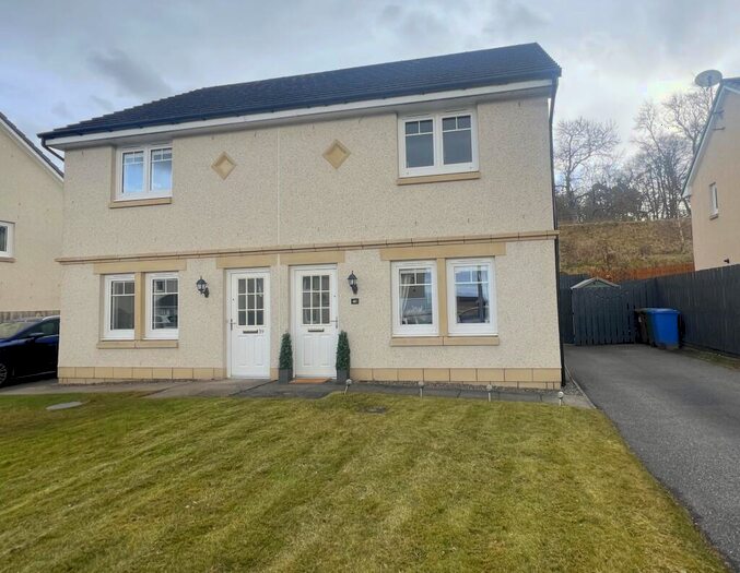 2 Bedroom Semi-Detached Villa For Sale In Orchid Avenue, Inverness, IV2