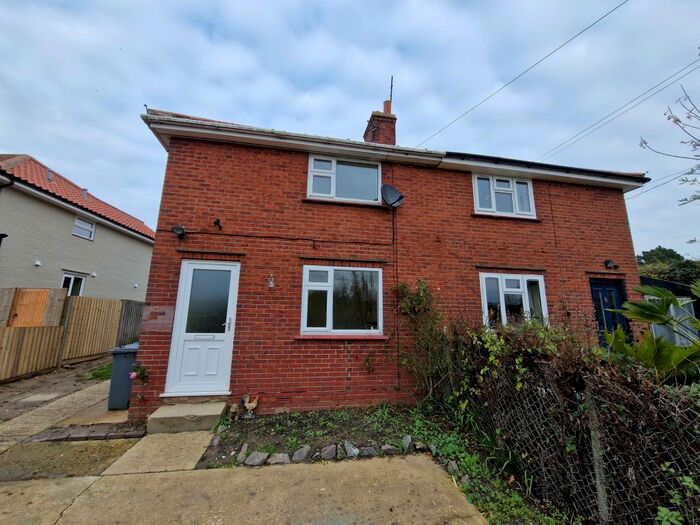 2 Bedroom Semi-Detached House To Rent In Halesworth Road, Chediston, Halesworth, IP19