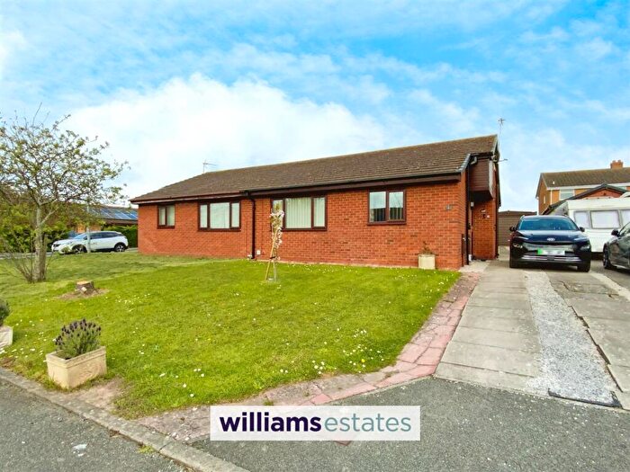 2 Bedroom Semi-Detached Bungalow For Sale In Eleri Close, Rhyl, LL18