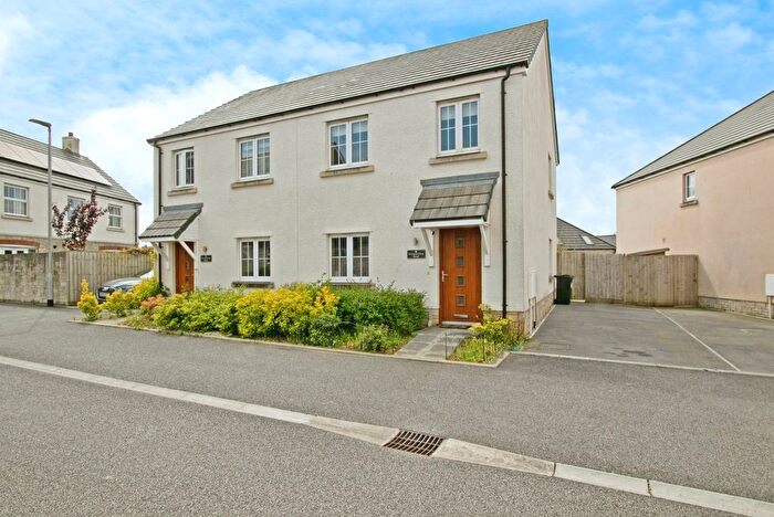 2 Bedroom Semi-Detached House For Sale In Great Close Road, St. Erme, Truro, Cornwall, TR4