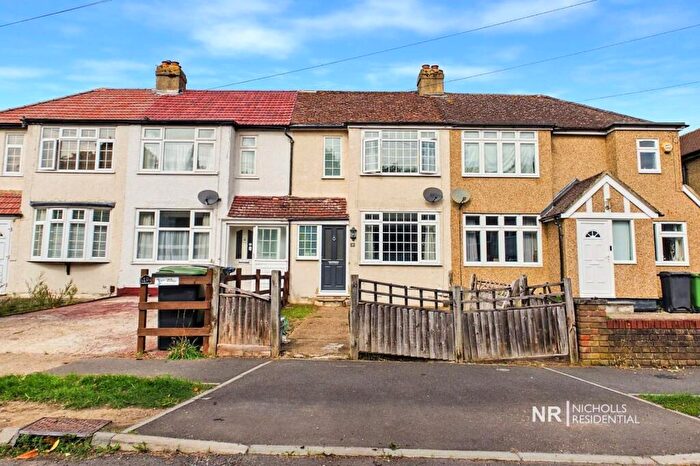 2 Bedroom Terraced House For Sale In Rollesby Road, Chessington, Surrey., KT9