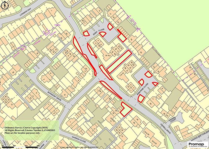 Land For Sale In Parcels Of Land At Orwell Drive, Aylesbury, Buckinghamshire, HP21