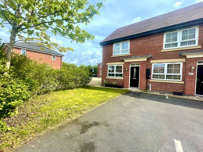 2 Bedroom Semi-Detached House To Rent In Elvaston Drive, Highfields, Littleover, DE23