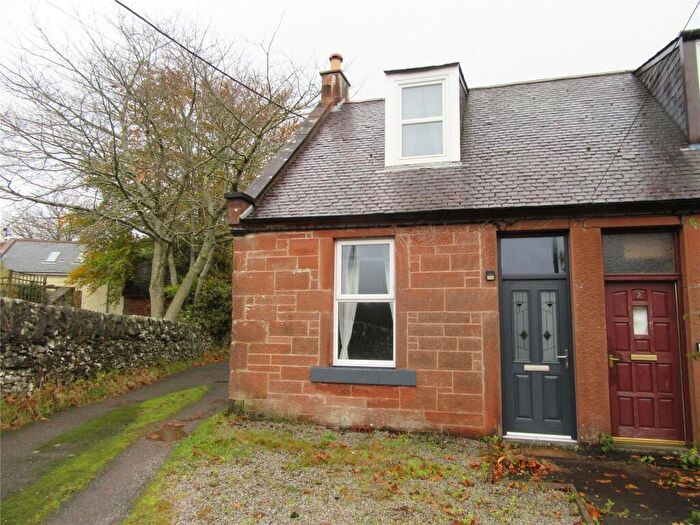 2 Bedroom End Of Terrace House To Rent In High Cample, Cample, Thornhill, Dumfriesshire, DG3