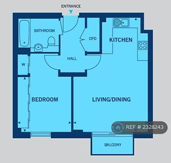 1 Bedroom Flat To Rent In Aquarelle House, London, EC1V