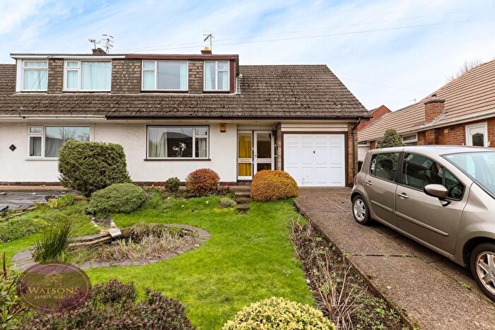 3 Bedroom Semi-Detached House For Sale In Nightingale Close, Nuthall, Nottingham, NG16