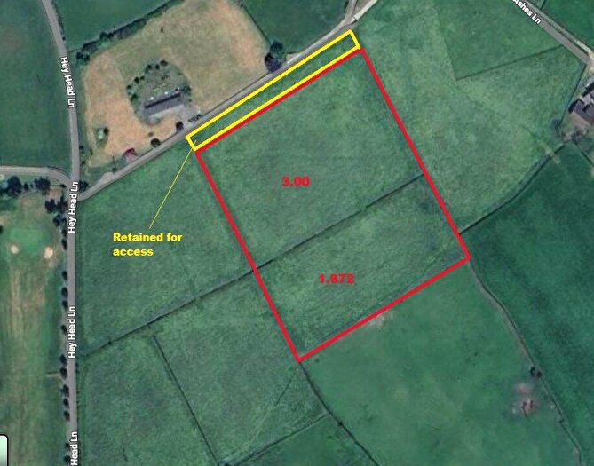 Land For Sale In Ashes Lane, Todmorden, West Yorkshire, OL14