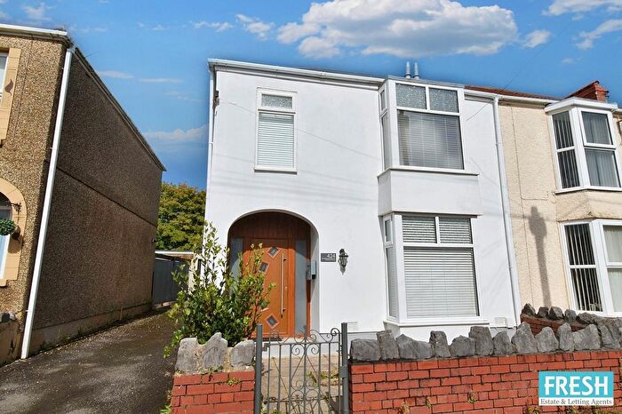 3 Bedroom Semi-Detached House For Sale In Middle Road, Gendros, Swansea, SA5