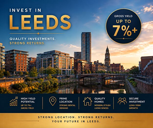 1 Bedroom Apartment For Sale In Modern Leeds Investment Opportunity - Stylish Apartments In A Thriving Location, LS4
