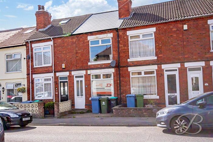 2 Bedroom Terraced House For Sale In Broxtowe Drive, Mansfield, NG18