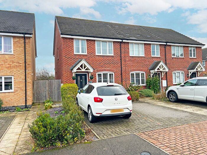 2 Bedroom End Terrace House For Sale In Poppy Close, Countesthorpe, Leicester, Leicestershire, LE8