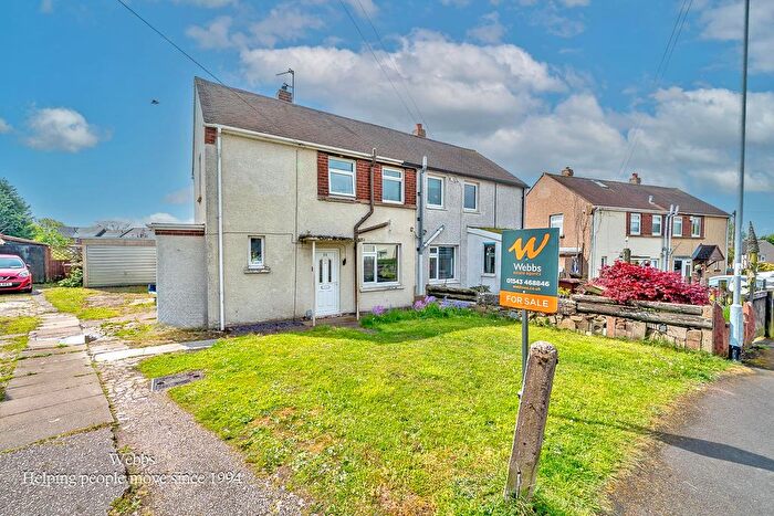 2 Bedroom Semi Detached House For Sale In Scotia Road, Cannock, WS11