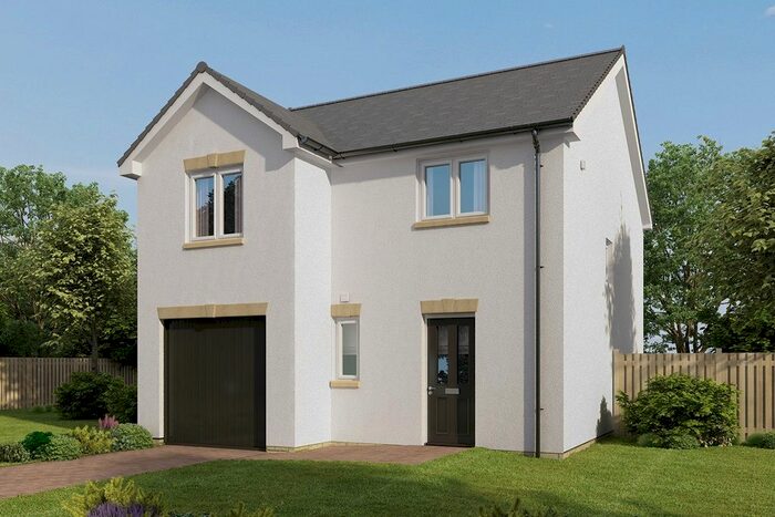 3 Bedroom Semi Detached House For Sale In "The Chalmers - Plot " At Wallace Crescent, Roslin, EH25