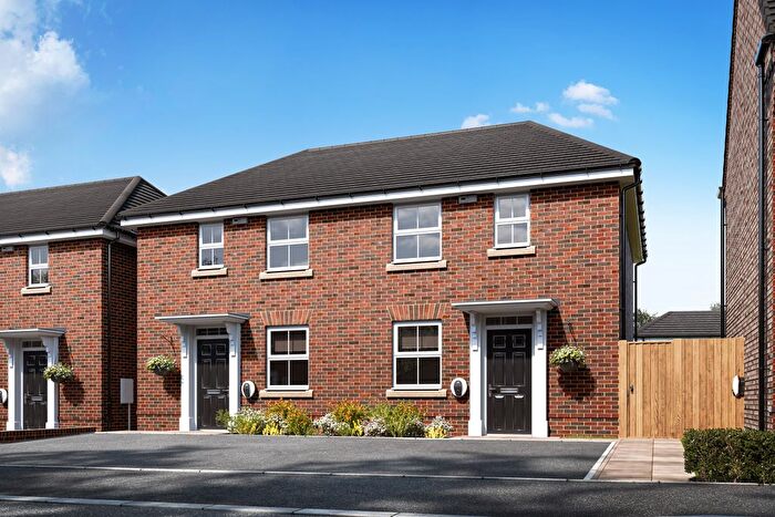 2 Bedroom Semi-Detached House For Sale In "Stroud" At Ivison Way, Curborough, Lichfield, WS13