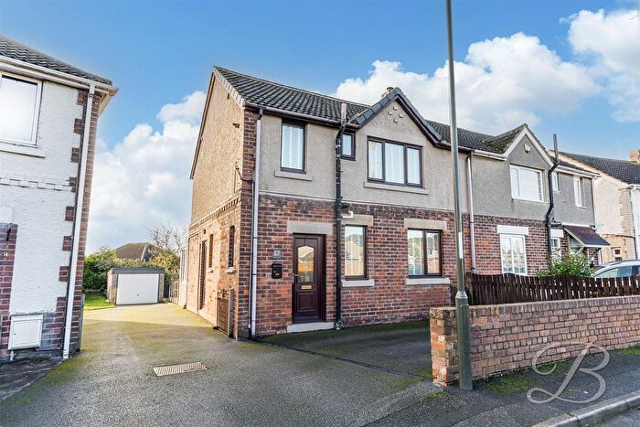 3 Bedroom Semi Detached House For Sale In The Crescent, Barlborough, Chesterfield, S43