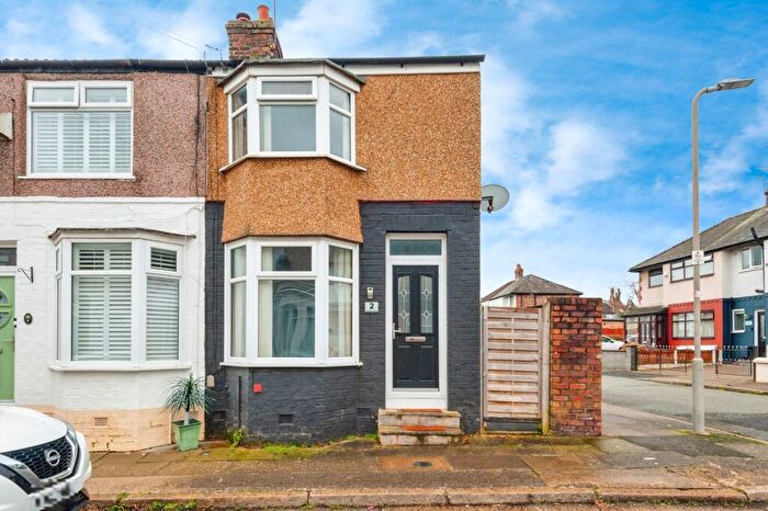 2 Bedroom End Of Terrace House For Sale In Craigside Avenue, Liverpool, Merseyside, L12