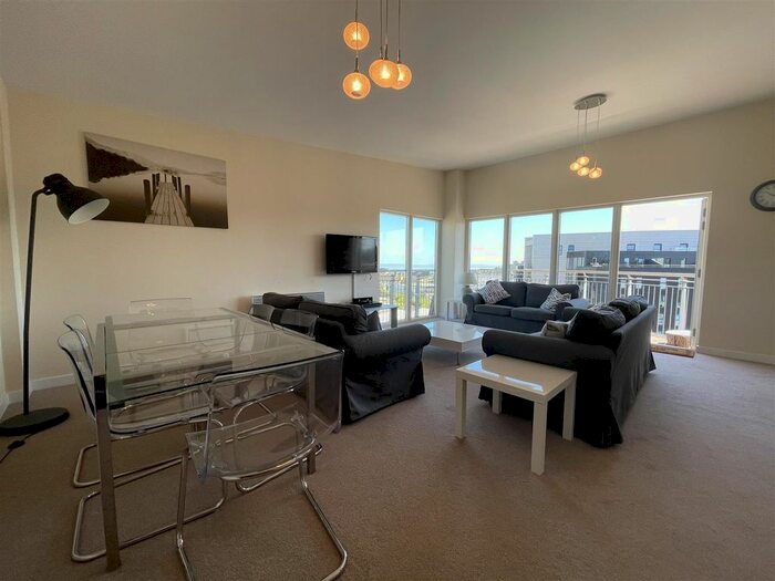 3 Bedroom Flat To Rent In Victoria Wharf, Watkiss Way, Cardiff, CF11