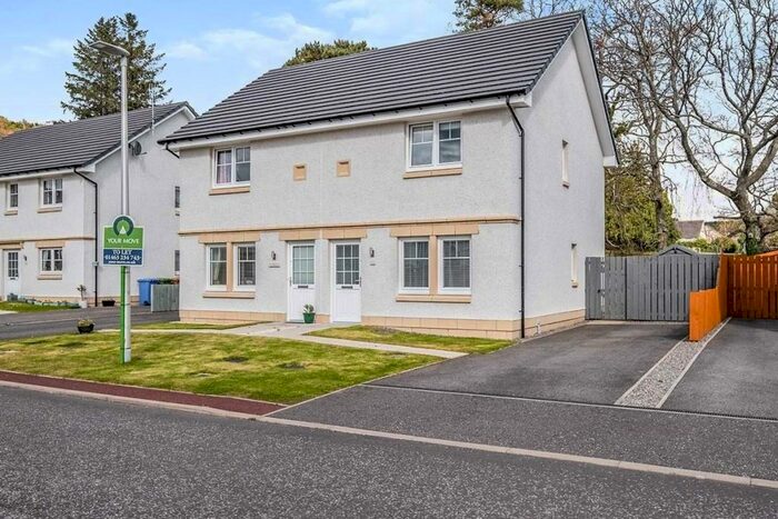 2 Bedroom Semi-Detached House To Rent In Sgriodan Crescent, North Kessock, Inverness, IV1